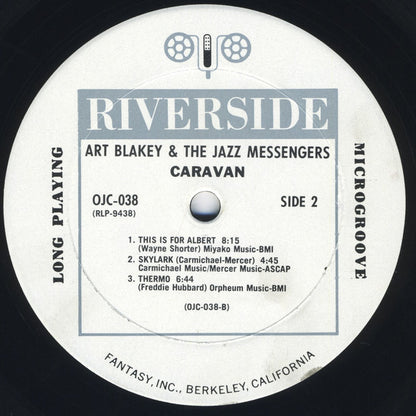 Art Blakey & The Jazz Messengers : Caravan (LP, Album, RE)
