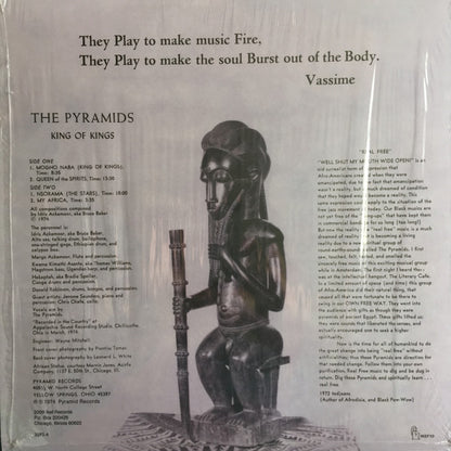 The Pyramids (3) : King Of Kings (LP, Album, RE)