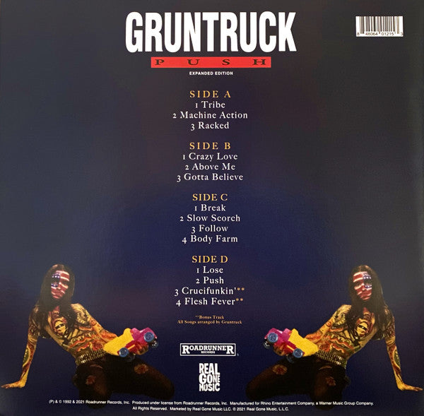 Gruntruck : Push (2xLP, Album, RSD, Ltd, RE, Cle)