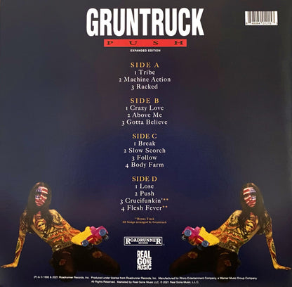 Gruntruck : Push (2xLP, Album, RSD, Ltd, RE, Cle)