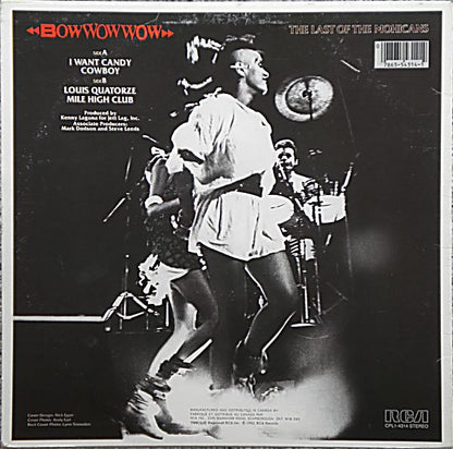 Bow Wow Wow : The Last Of The Mohicans (12", EP)