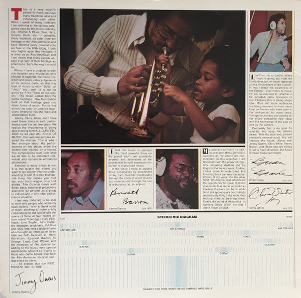 Jimmy Owens : Jimmy Owens (LP, Album, Gat)