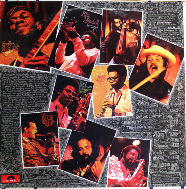 John Mayall : Moving On (LP, Album, Mon)