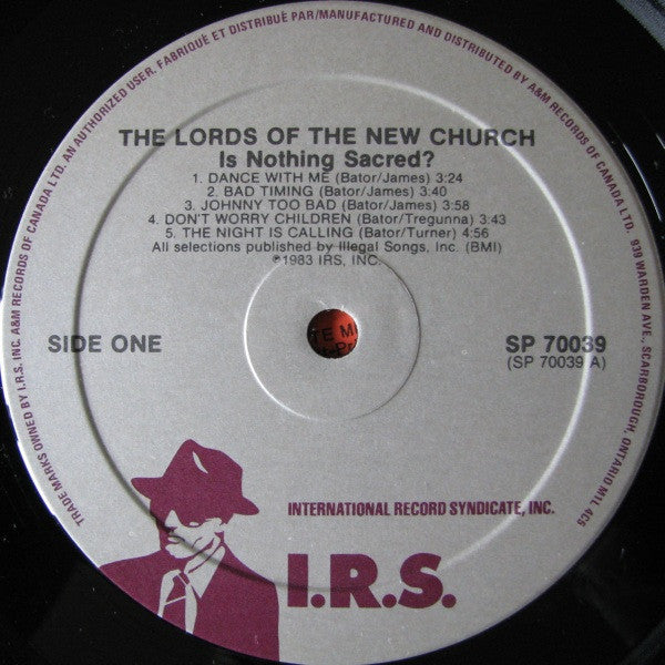 The Lords Of The New Church* : Is Nothing Sacred? (LP, Album)