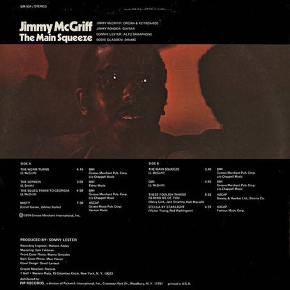 Jimmy McGriff : The Main Squeeze (LP, Album)