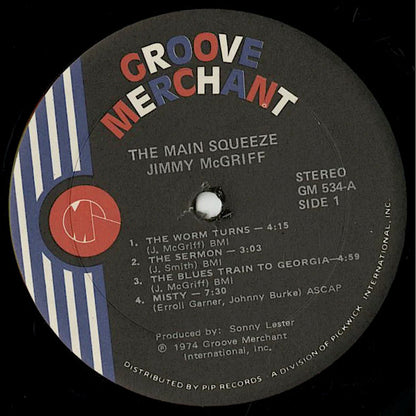 Jimmy McGriff : The Main Squeeze (LP, Album)