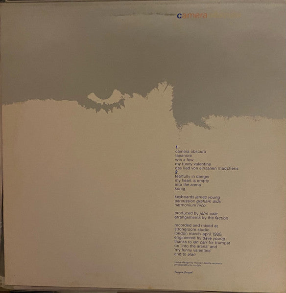 Nico (3) + The Faction* : Camera Obscura (LP, Album)