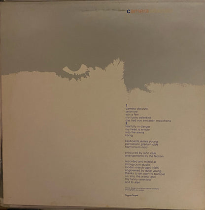 Nico (3) + The Faction* : Camera Obscura (LP, Album)