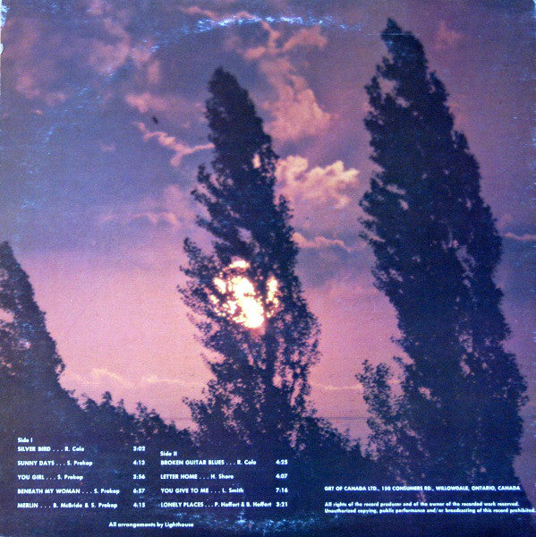 Lighthouse (2) : Sunny Days (LP, Album, Gat)