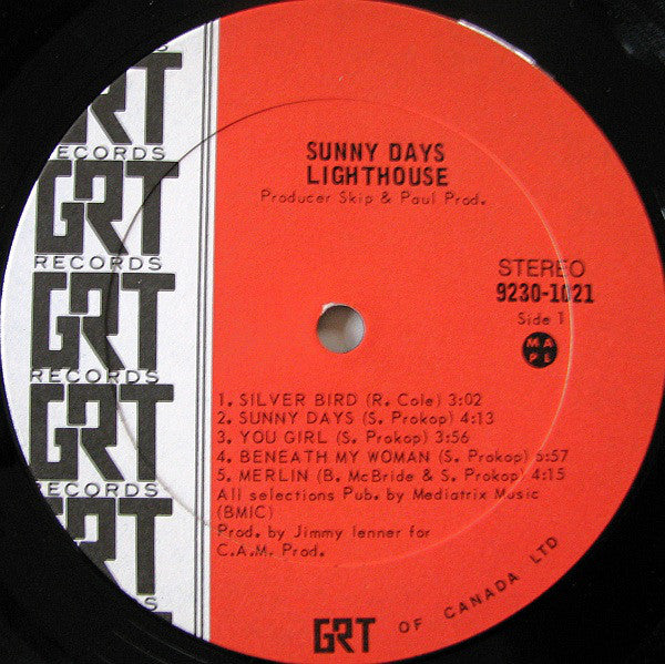 Lighthouse (2) : Sunny Days (LP, Album, Gat)