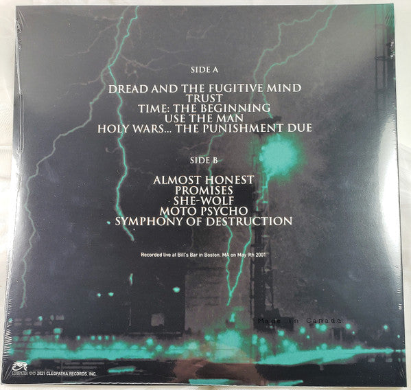 Megadeth : Unplugged In Boston (LP, Album, Ltd)