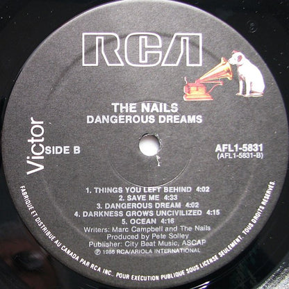 The Nails : Dangerous Dreams (LP, Album)