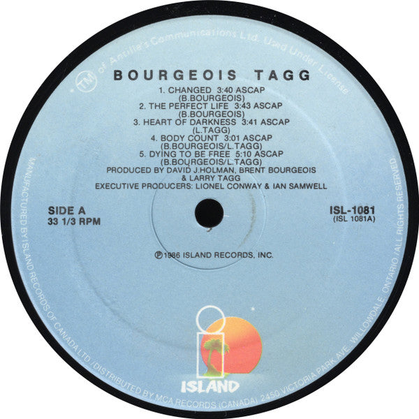 Bourgeois Tagg : Bourgeois Tagg (LP, Album)