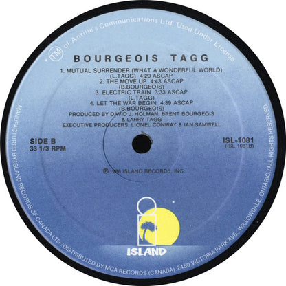 Bourgeois Tagg : Bourgeois Tagg (LP, Album)
