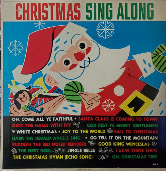 Al Goodman And His Orchestra : Christmas Sing Along (LP, Mono)