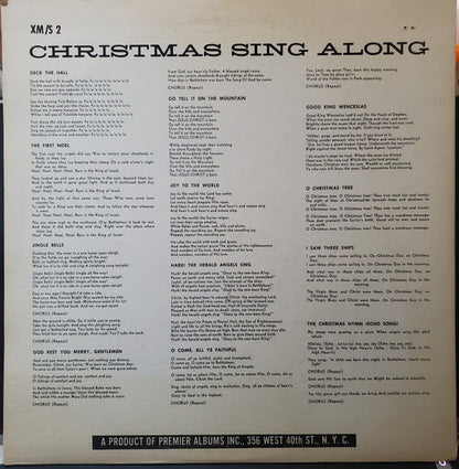Al Goodman And His Orchestra : Christmas Sing Along (LP, Mono)