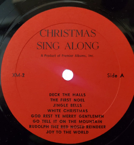 Al Goodman And His Orchestra : Christmas Sing Along (LP, Mono)