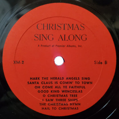 Al Goodman And His Orchestra : Christmas Sing Along (LP, Mono)