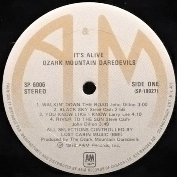 The Ozark Mountain Daredevils : It's Alive (2xLP, Album, Gat)