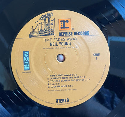 Neil Young : Time Fades Away (LP, Album, RE, RM)