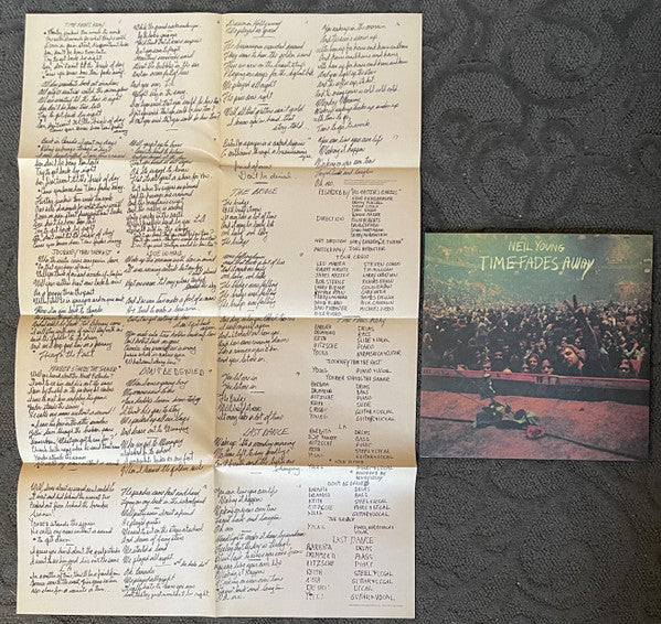 Neil Young : Time Fades Away (LP, Album, RE, RM)