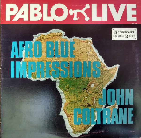 John Coltrane : Afro Blue Impressions (2xLP, Album, Mono)