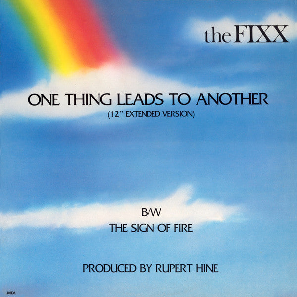 The Fixx : One Thing Leads To Another (12" Extended Version) (12", Single)