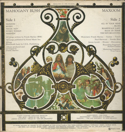 Mahogany Rush : Maxoom (LP, Album)