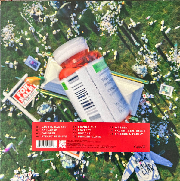 Calling All Captains : Slowly Getting Better (LP, Album, Ltd, Cle)