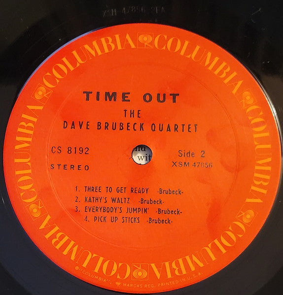 The Dave Brubeck Quartet : Time Out (LP, Album, RE, Ter)