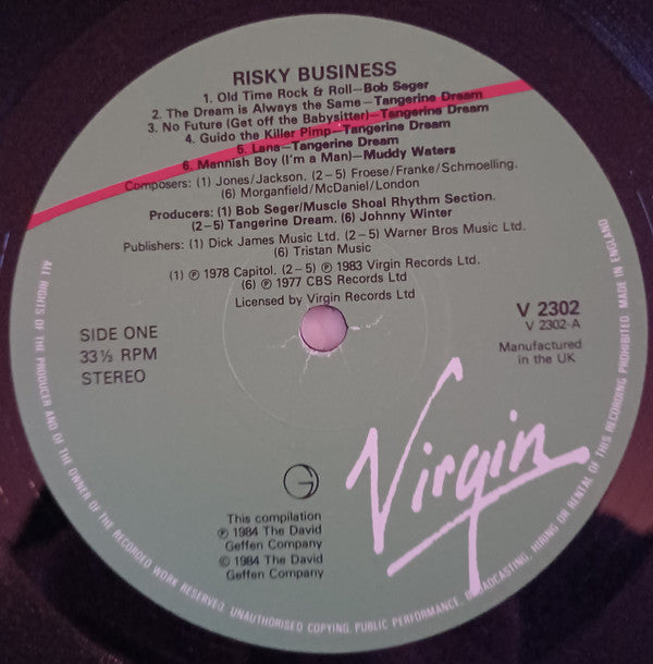 Various : Risky Business (LP, Comp)