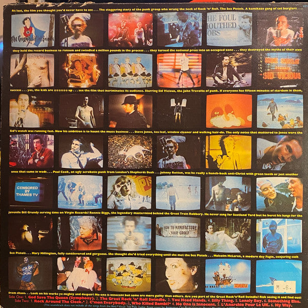 Sex Pistols : The Great Rock 'N' Roll Swindle (LP, Comp)