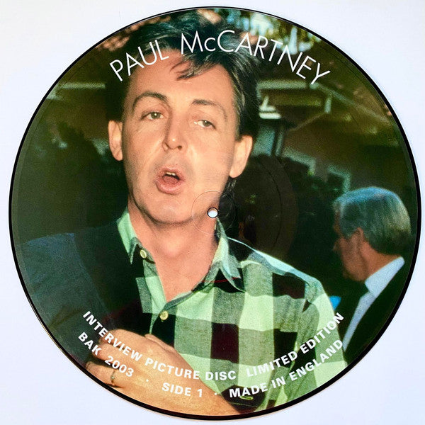 Paul McCartney : Interview Picture Disc - Limited Edition (LP, Ltd, Pic, Unofficial)