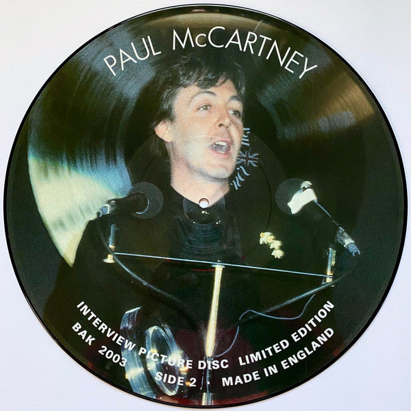 Paul McCartney : Interview Picture Disc - Limited Edition (LP, Ltd, Pic, Unofficial)