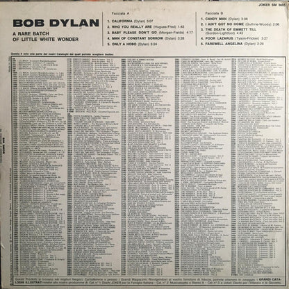 Bob Dylan : A Rare Batch Of Little White Wonder (LP, Comp, Unofficial)