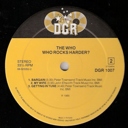 The Who : Who Rocks Harder? (LP)