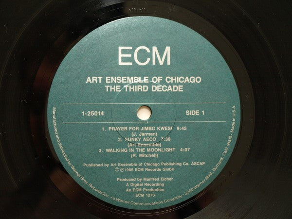 Art Ensemble Of Chicago* : The Third Decade (LP, Album)