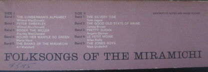 Various : Folksongs Of The Miramichi (LP, Comp)