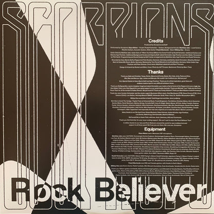 Scorpions : Rock Believer (LP, Album, 180)