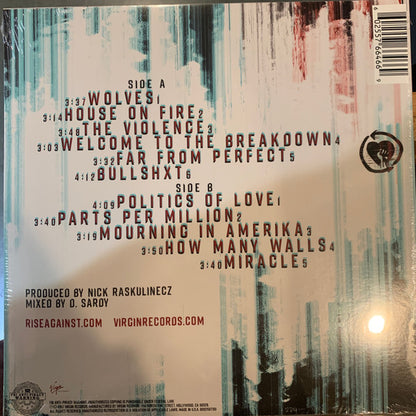 Rise Against : Wolves (LP, Album, Ltd, RE, Mag)