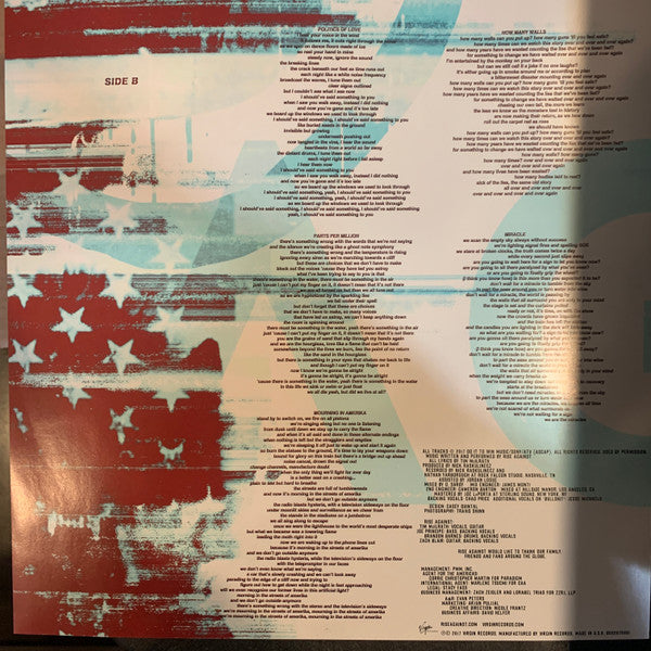 Rise Against : Wolves (LP, Album, Ltd, RE, Mag)