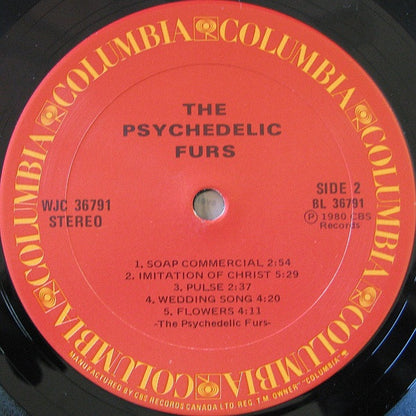 The Psychedelic Furs : The Psychedelic Furs (LP, Album, RE)