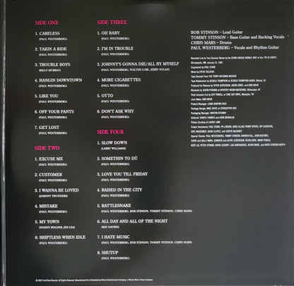 The Replacements : Unsuitable For Airplay - The Lost KFAI Concert (2xLP, RSD, Ltd)