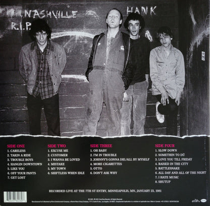 The Replacements : Unsuitable For Airplay - The Lost KFAI Concert (2xLP, RSD, Ltd)