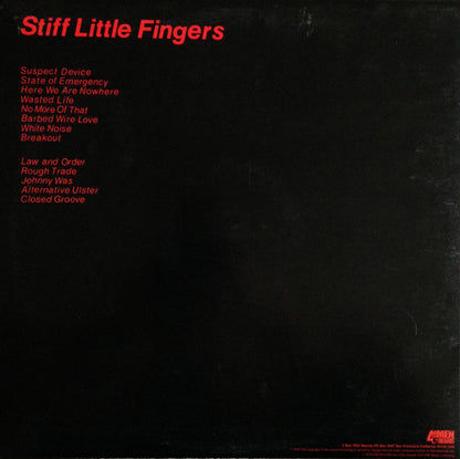 Stiff Little Fingers : Inflammable Material (LP, Album, RE, 180)