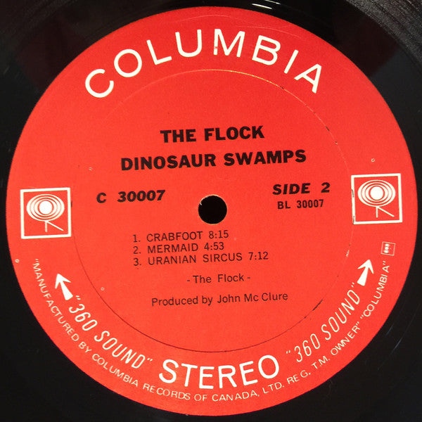 The Flock : Dinosaur Swamps (LP, Album)