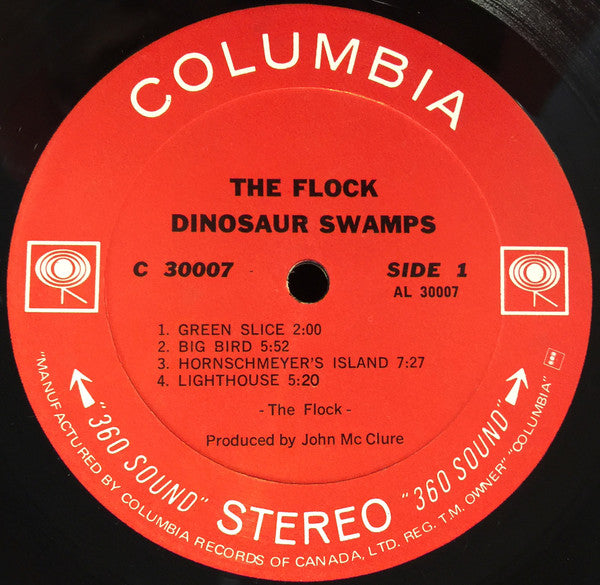The Flock : Dinosaur Swamps (LP, Album)