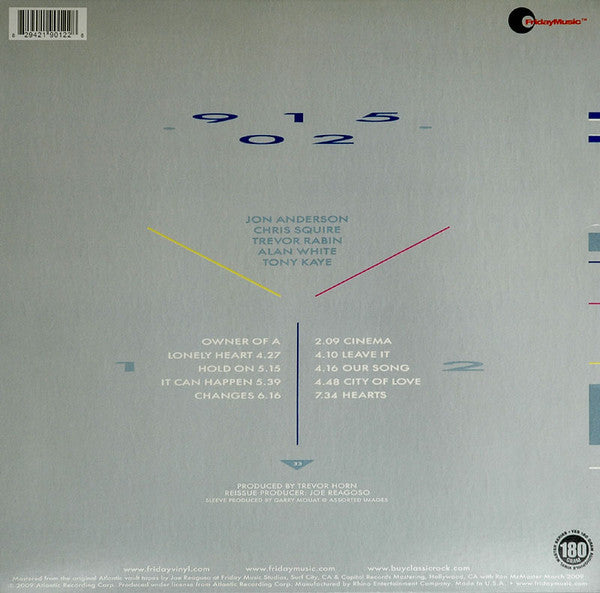 Yes : 90125 (LP, Album, RM, 180)