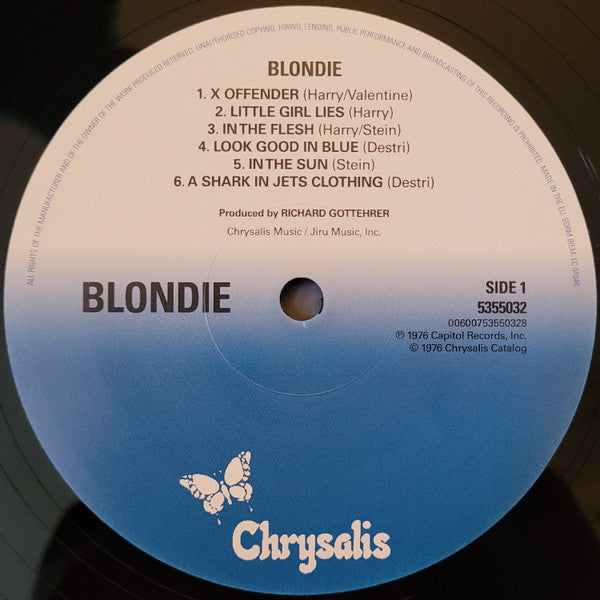 Blondie : Blondie (LP, Album, RE, 180)