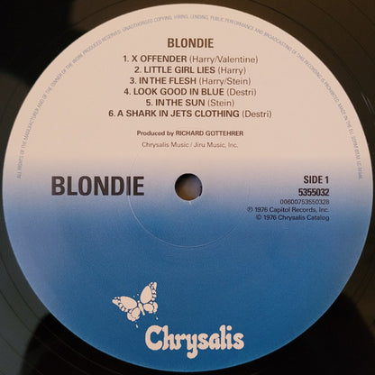 Blondie : Blondie (LP, Album, RE, 180)